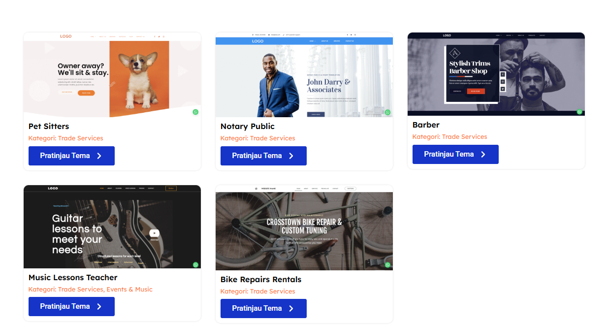 Contoh Website Company Profile Inspiratif untuk Berbagai Industri